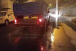 پیش پاشش محلول در معابر توسط شهرداری منطقه ۲