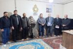 دیدار فرمانده و اعضای شورای پایگاه مقاومت امام علی (ع) منطقه یک با خانواده شهید والامقام "حسین پور عبداله"