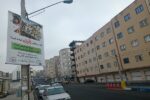 نصب بنرهای اطلاع‌رسانی به مناسبت روز ایمنی در برابر زلزله و بلایای طبیعی در منطقه ۵