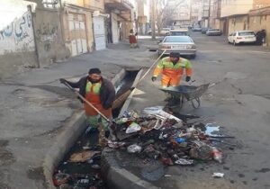 جمع‌آوری بیش از  ۱۰۵ تن پسماند درسطح منطقه ۵ تبریز