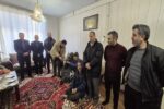 دیدار فرمانده و اعضای پایگاه مقاومت امام علی (ع) با خانواده شهید والا مقام قاسم ایمانی