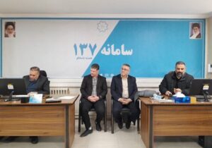 پاسخگویی شهردار منطقه ۸ تبریز به ۶۲ تماس تلفنی شهروندان با سامانه ۱۳۷