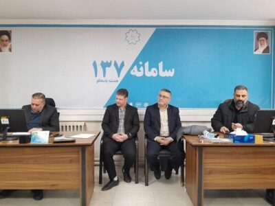 پاسخگویی شهردار منطقه ۸ تبریز به ۶۲ تماس تلفنی شهروندان با سامانه ۱۳۷