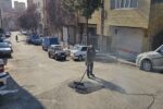 لکه گیری و چاله زدائی آسفالت معابر حوزه شهرداری منطقه ۱۰