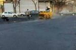 آسفالت‌ ریزی ۴۱۰ تنی شهرداری منطقه ۴ تبریز طی هفته گذشته