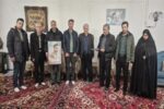 دیدار فرمانده و اعضای پایگاه مقاومت امام علی (ع) با خانواده شهید والا مقام ذکریای فرضی