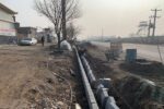 پیشرفت ۵۰ درصدی اجرای جدول‌کشی جاده آناخاتون