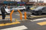 نصب تجهیزات و علایم ترافیکی در مسیر BRT