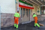 اجرای طرح ویژه پاکسازی و خدمات شهری مقابل مساجد در آستانه ماه ضیافت الهی