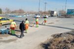 آرامستان وادی رحمت تبریز به مناسبت فرارسیدن ماه مبارک رمضان پاکسازی شد