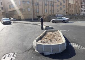 اتمام اصلاح هندسی خیابان آفتاب توسط شهرداری منطقه ۲