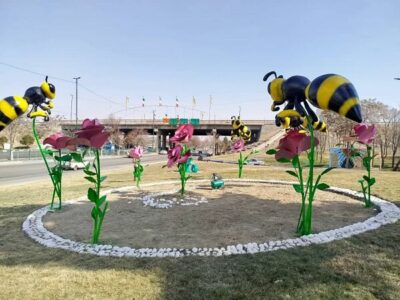 ساماندهی، رنگآمیزی و شستوشوی المانهای شهری منطقه ۷ در آستانه بهار