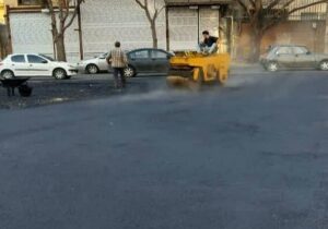آسفالت‌ ریزی ۴۱۰ هزار تنی شهرداری منطقه ۴ تبریز طی هفته گذشته