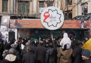 برپایی ایستگاه فرهنگی روز قدس توسط شهرداری منطقه ۶