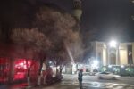تداوم سمپاشی زمستانه درختان در محدوده مرکزی شهر