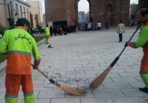 معابر مرکزی شهر، آماده برگزاری نماز عید فطر است