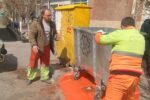 تعویض و نوسازی باکس های زباله شهرداری منطقه ۸
