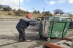 رنگآمیزی ۱۸۰ باکس زباله در نواحی سهگانه منطقه ۵ تبریز