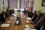 برگزاری جلسه بررسی مسائل آب و فاضلاب شهرستان هریس با حضور فرماندار