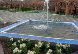 فعالیت مستمر آبنماهای بافت تاریخی تبریز