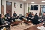 دیدار خانواده شهید باستانیان با شهردار منطقه ۶ تبریز