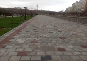 اتمام کف سازی پارک سلامت توسط شهرداری منطقه ۲