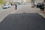 لکه گیری و آسفالت ریزی ۳۰ تنی در خیابان دمشقیه و قره باغی ها