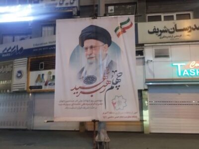 گرامیداشت چهلم امام شهید امت با فضاسازی معابر شهرداری منطقه ۲