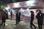 پشتیبانی شهرداری منطقه ۷ تبریز از کاروانهای خودرویی و ایستگاههای صلواتی