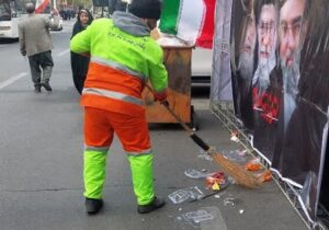 چهل و دو روز خدمت بی منت پاکبانان شهرداری منطقه ۸ در حمایت از نظام، شهدا و قهرمانان نظامی کشور