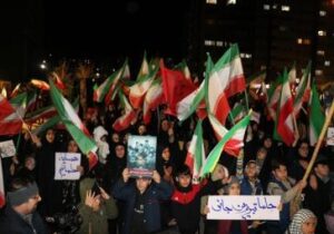 تجمع خیابانی گرامیداشت شهدای منطقه نصر و مرزداران مقابل خانه «حلما»