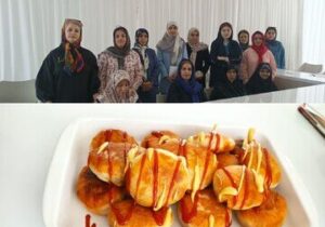 برگزاری کارگاه شیرینی پزی در فرهنگسرای بهشتی