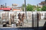 بتنریزی سقف طبقه اول پروژه بازآفرینی شهری اطلس