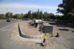 ایمنسازی معابر جنوبغرب تبریز؛ اجرای عملیات اصلاح هندسی میدان لاله