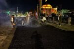 پل خیابان دارایی تبریز آسفالت‌ریزی شد