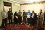 تجلیل شهردار منطقه ۷ تبریز از خانواده سردار شهید فیروز عبدالهی