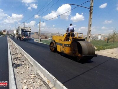 در دو ماه نخست سال جاری، حجم آسفالت ریزی از مرز ۵۲ هزار تن گذشت