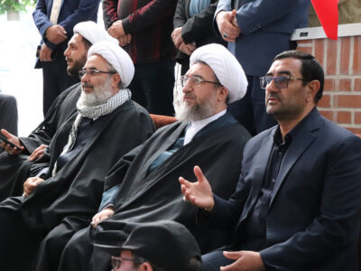 برگزاری باشکوه آیین دعای عرفه در گلزار شهدای وادی رحمت تبریز