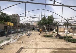 تغییر مکان گلخانه کوی سنجران در راستای افزایش رضایت مندی شهروندان