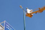 جایگزینی چراغهای LED با چراغهای سدیمی در مسیر باراما تا میدان کبوتران حرم اسکو