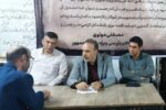 برپایی میز خدمت اداره برق بخش گوگان و تأکید بر مدیریت مصرف انرژی در آستانه فصل گرما