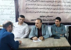 برپایی میز خدمت اداره برق بخش گوگان و تأکید بر مدیریت مصرف انرژی در آستانه فصل گرما