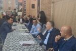 برپایی میز خدمت امور برق سهند در مسجدالنبی(ص) شهر سهند