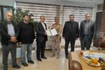 تقدیر از مدیرعامل آبفای آذربایجان شرقی به پاس مشارکت در سنگر خدمت