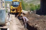 اصلاح ۱۵۰۰ متر از شبکه فرسوده آب روستای جاجان ورزقان