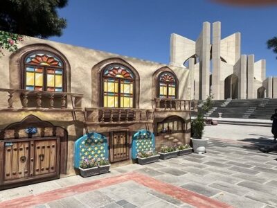 نصب المان «خانه قدیمی» در مقبرهالشعرا؛ روایت هویت و معماری اصیل تبریز در فضای شهری