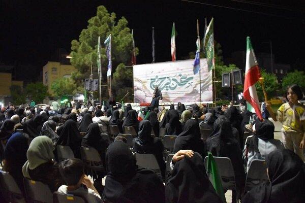 برگزاری جشن باشکوه عید غدیر خم در میدان انقلاب تبریز برگزاری جشن باشکوه عید غدیر خم در میدان انقلاب تبریز