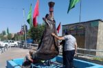 نصب المان مشک آب در تقاطع دارایی با چایکنار