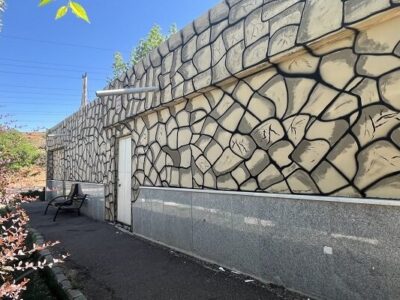 نمازخانه ورودی اتوبان پاسداران جلوه‌ای تازه یافت