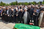 تشییع باشکوه جانباز سرافراز و پیشکسوت معراج شهدا در وادی رحمت تبریز